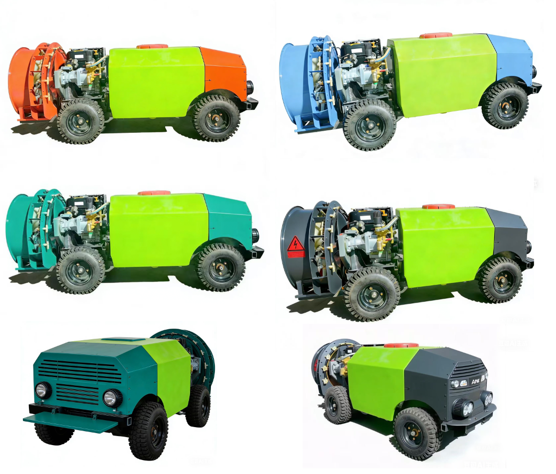 Customizable remote-controlled pesticide sprayer