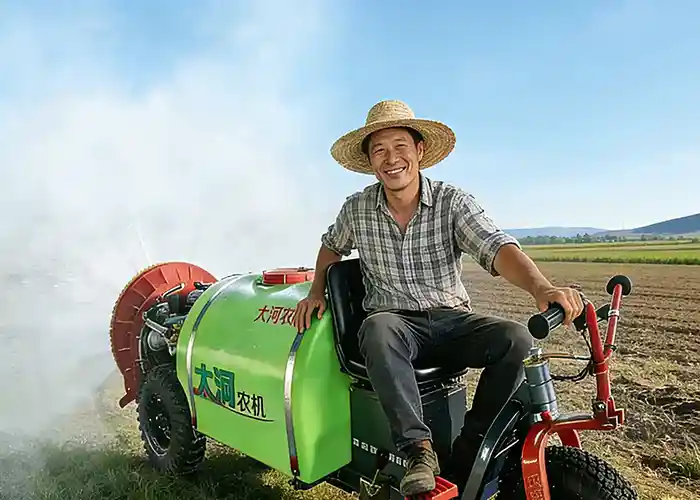 Self Propelled Crop Sprayer Working in Field-3